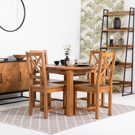 Tulsa Round Extendable Dining Table