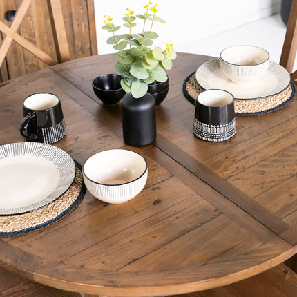 Brooklyn Round Extendable Dining Table