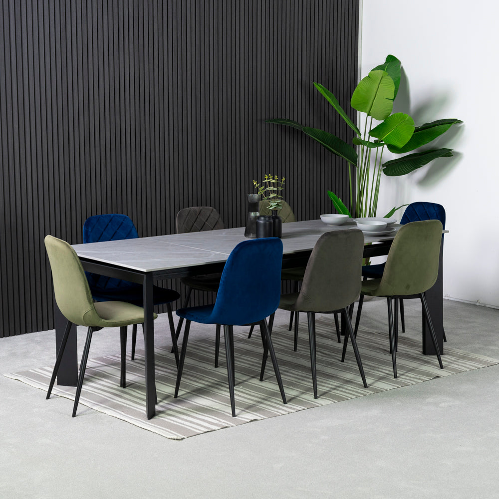 Barron Ceramic Extending Dining Table (160cm  - 220cm)
