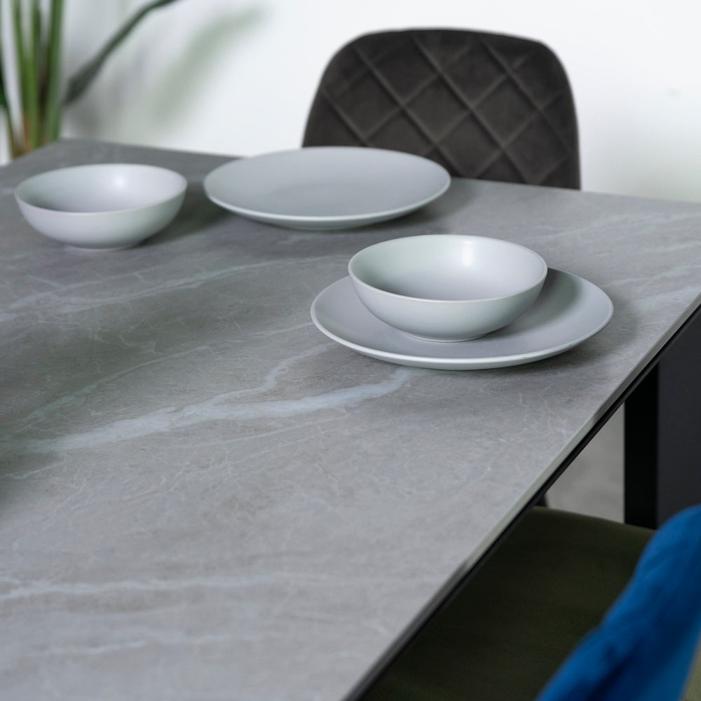 Barron Ceramic Extending Dining Table (160cm  - 220cm)