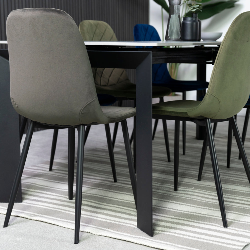 Barron Ceramic Extending Dining Table (160cm  - 220cm)