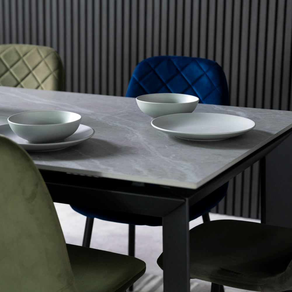 Barron Ceramic Extending Dining Table (160cm  - 220cm)