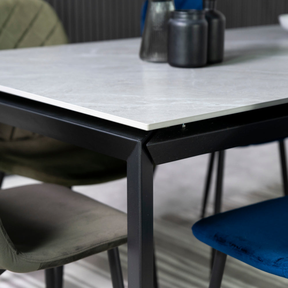 Barron Ceramic Extending Dining Table (160cm  - 220cm)