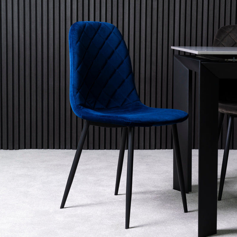 Alston Blue Dining Chair Set Of 2