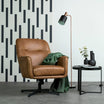 Felicia Tan Swivel Chair