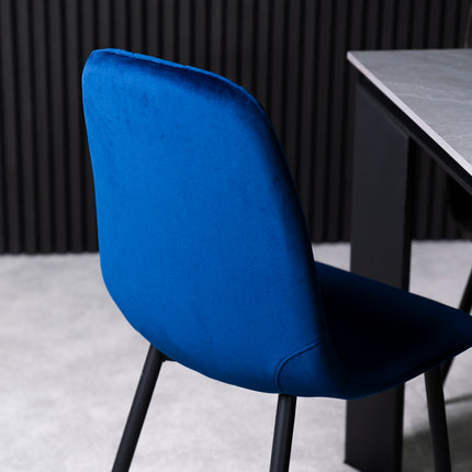 Alston Blue Dining Chair Set Of 2