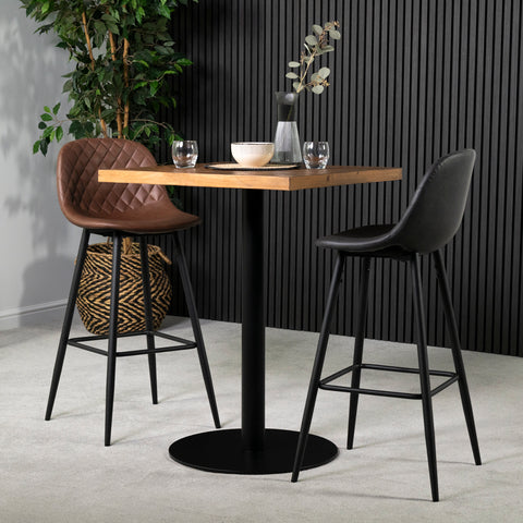 Dallas Brown Bar Stool