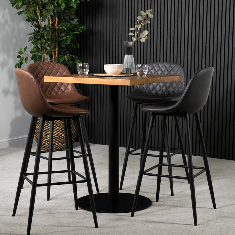 Dallas Grey Bar Stool