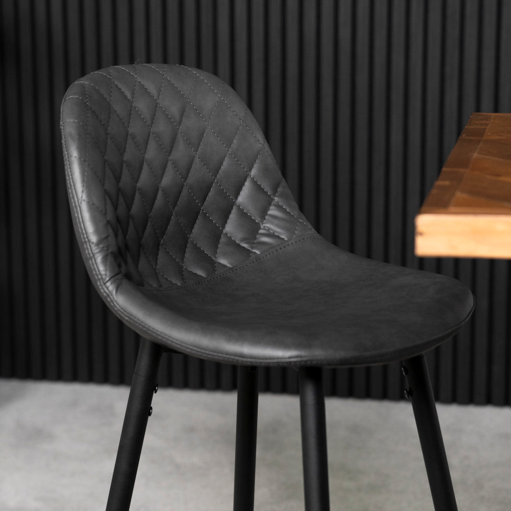 Dallas Grey Bar Stool