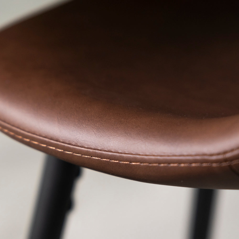 Dallas Brown Bar Stool
