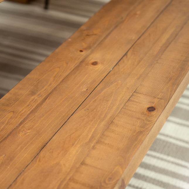 Colorado Fixed Top Dining Bench