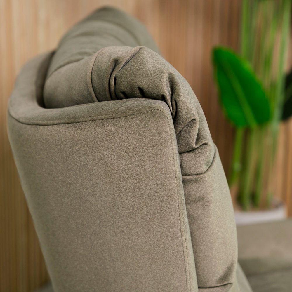 Chill Swivel Rocker Power Recliner Chair - Olive Green