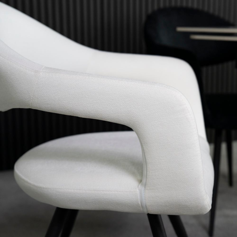 Emma White Dining Chair Set Of 2