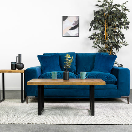 Brooklyn Coffee Table With Black U Leg