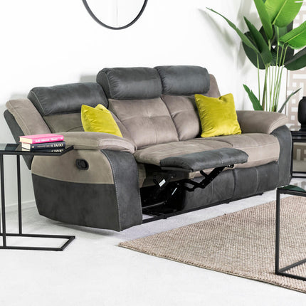 Ontario 3 Seater Recliner Sofa