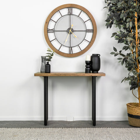 Brooklyn Console Table With Black U Leg