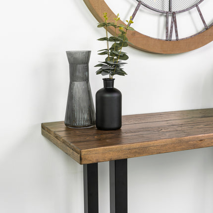 Brooklyn Console Table With Black U Leg