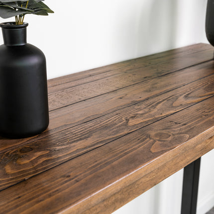 Brooklyn Console Table With Black U Leg