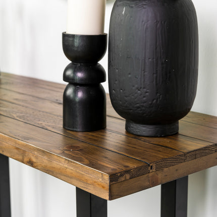 Brooklyn Console Table With Black U Leg