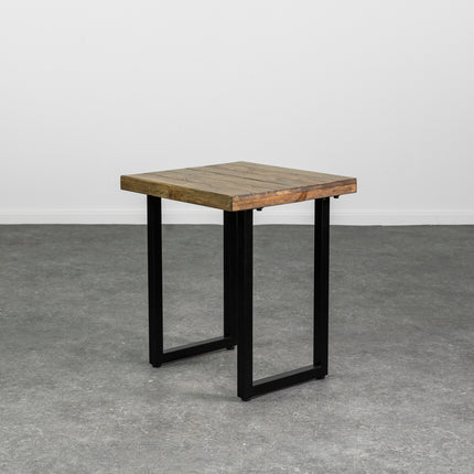 Brooklyn Lamp Table With Black U Leg