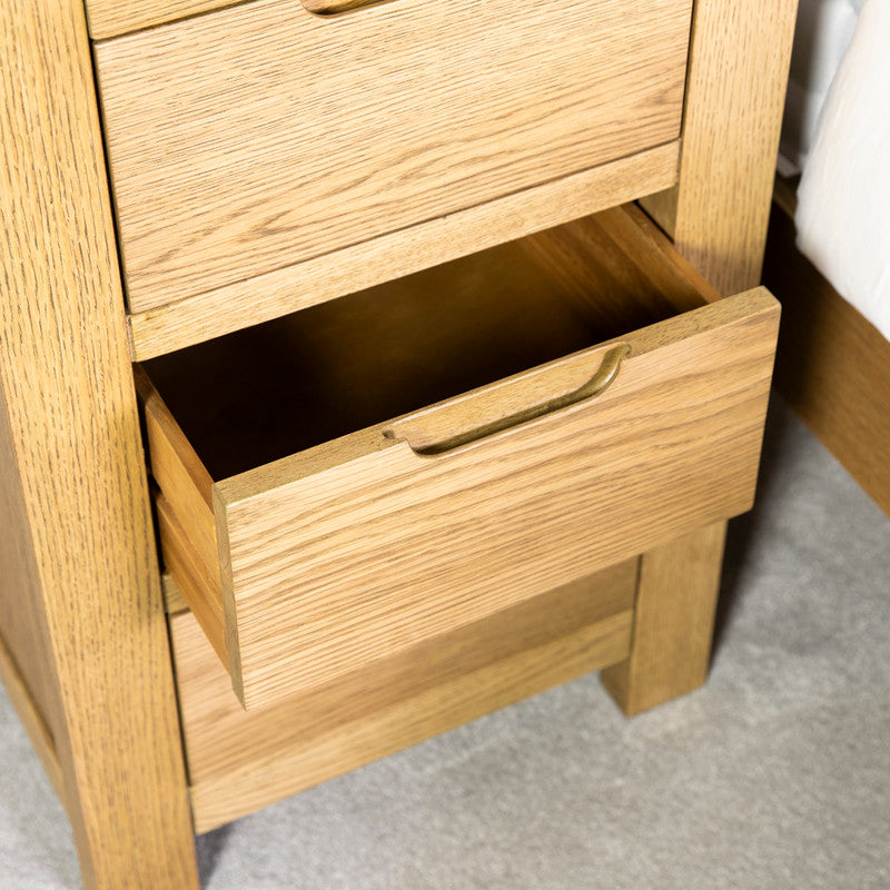 Padstow 3 Drawer Bedside Table