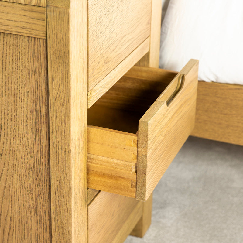 Padstow 3 Drawer Bedside Table