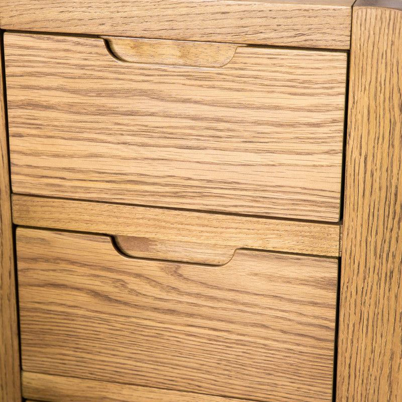 Padstow 3 Drawer Bedside Table