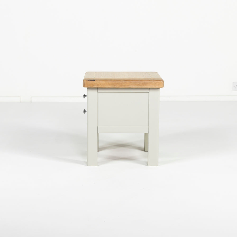 Lympsham 2 Drawer Bedside Table