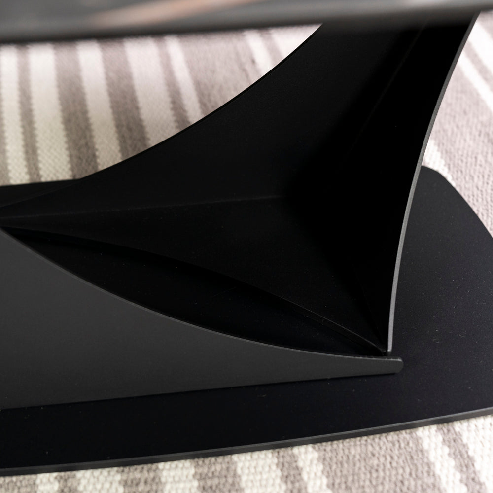 Cosmo Black Ceramic Coffee Table