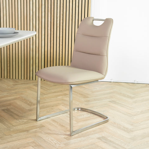 Laurel Beige Dining Chair Set of 2