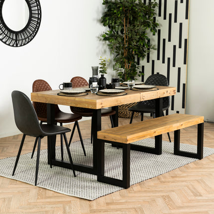 Brooklyn Light Extendable Dining Table (140cm-180cm)