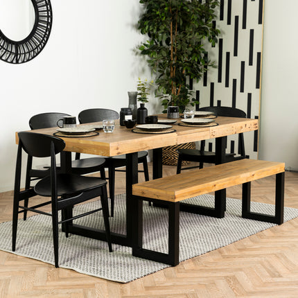 Brooklyn Light Extendable Dining Table (140cm-180cm)