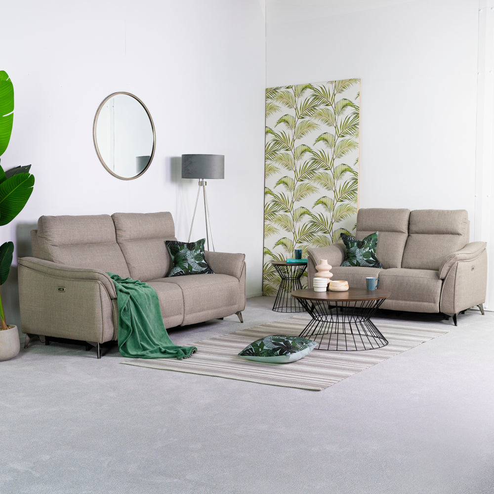 Vicenza 3 Seater Power Recliner Sofa