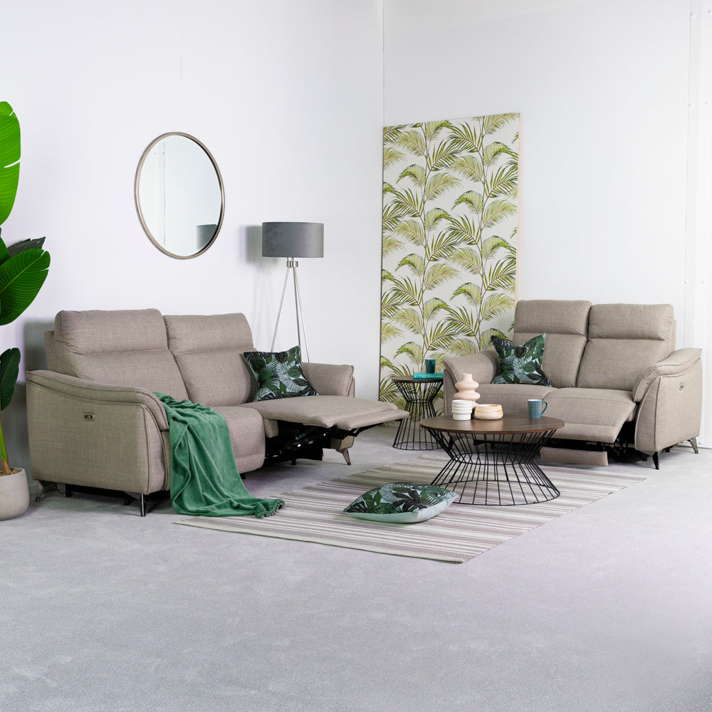 Vicenza 3 Seater Power Recliner Sofa