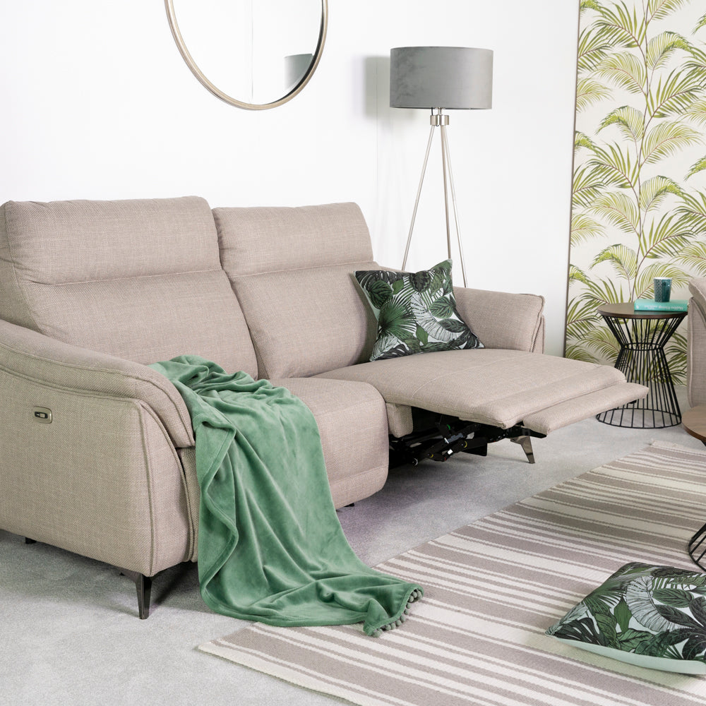 Vicenza 3 Seater Power Recliner Sofa