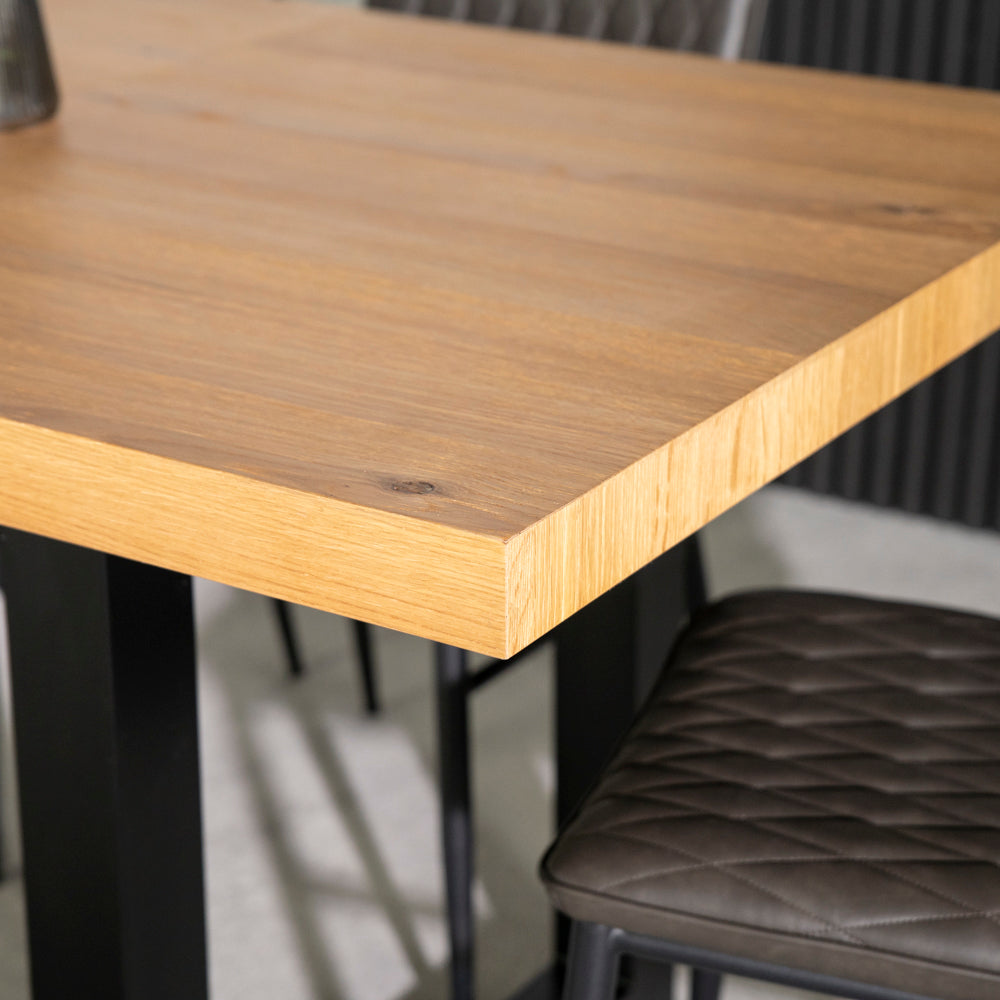 Montana Oak Extending Dining Table