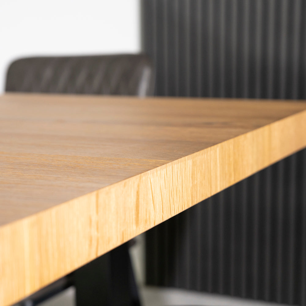 Montana Oak Extending Dining Table