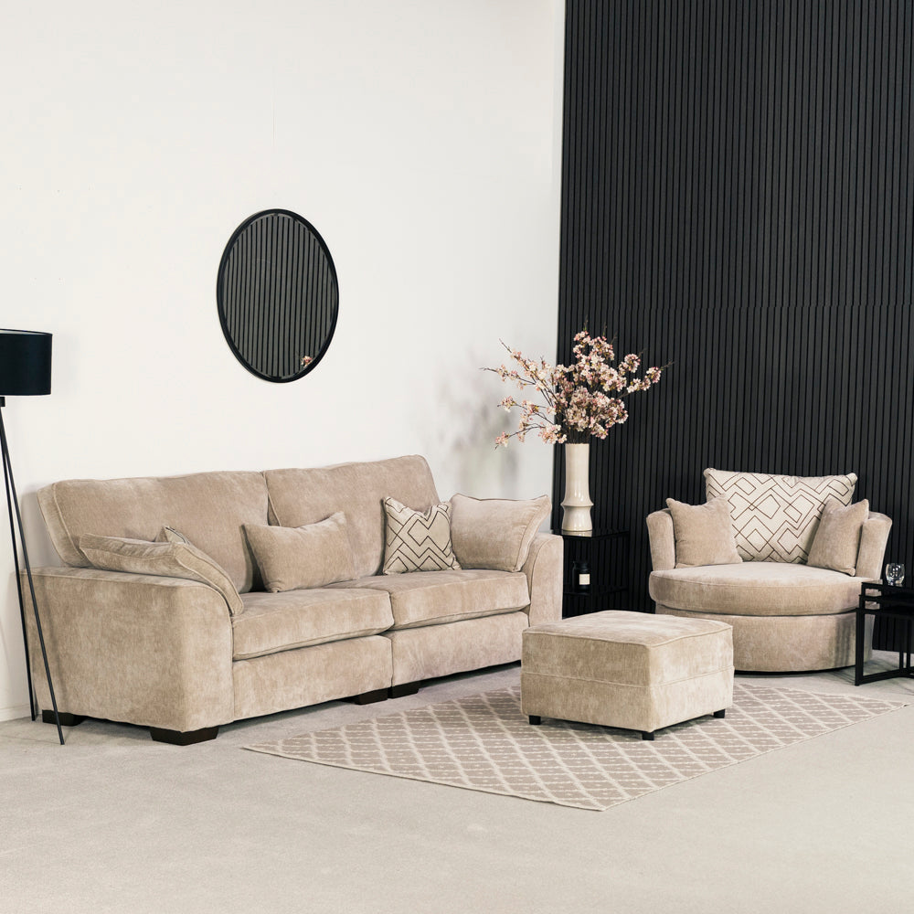 Fawn 4 Seater Sofa
