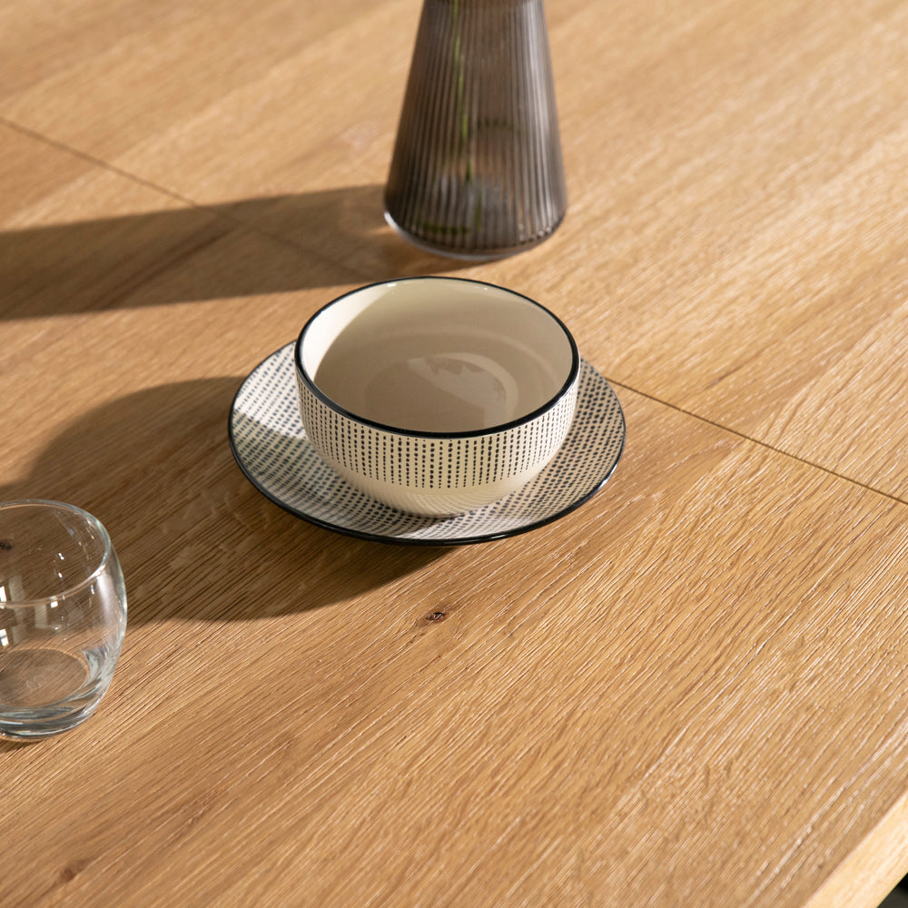 Montana Oak Extending Dining Table