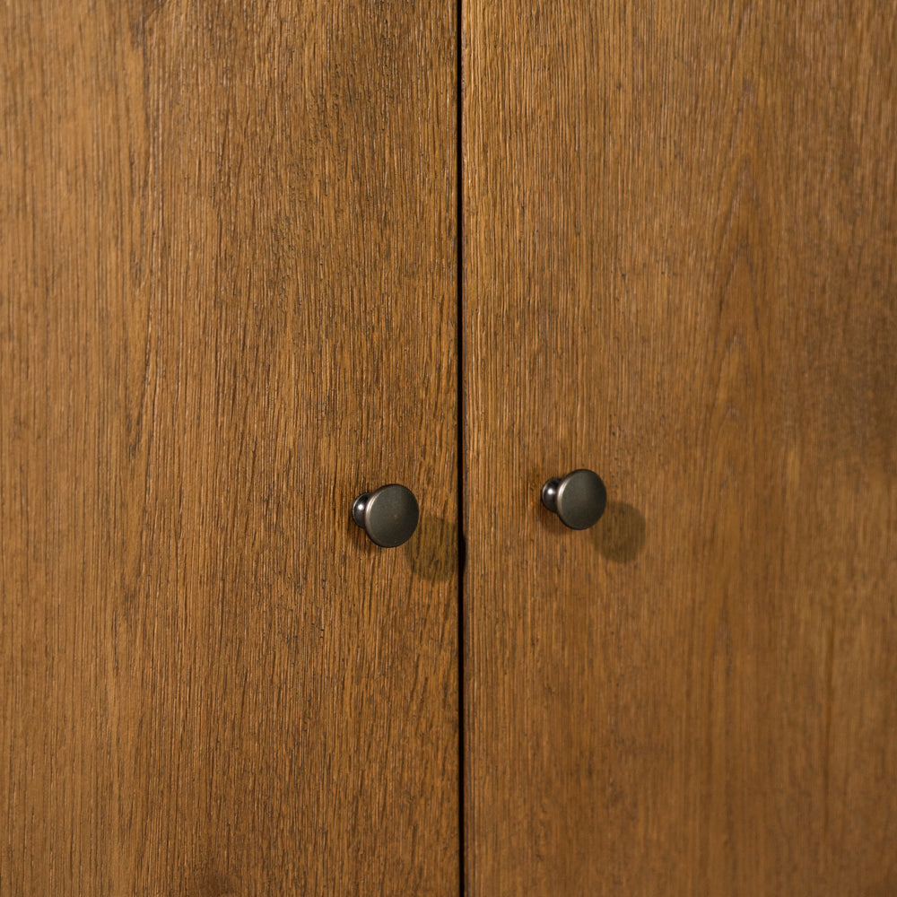 Quebec Oak 3 Door Sideboard