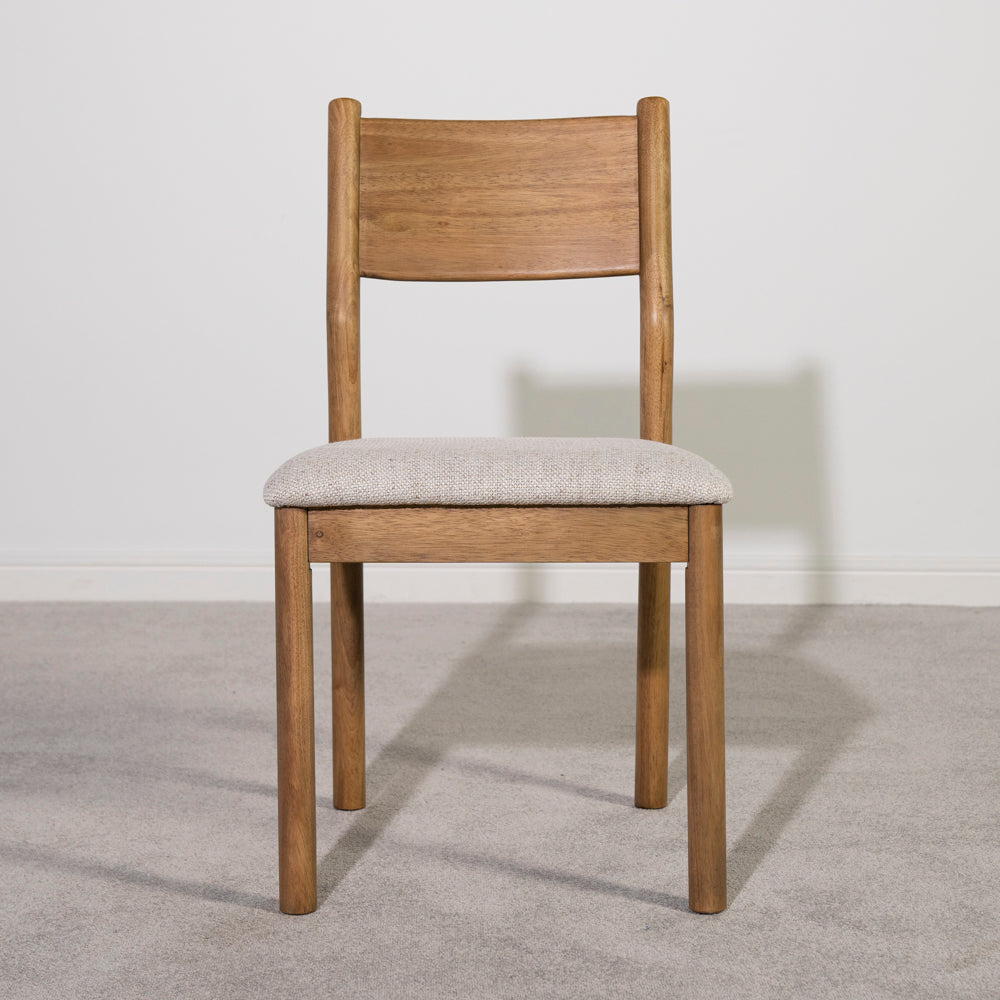 Bristol Natural Oak Dining Chair Set of 2