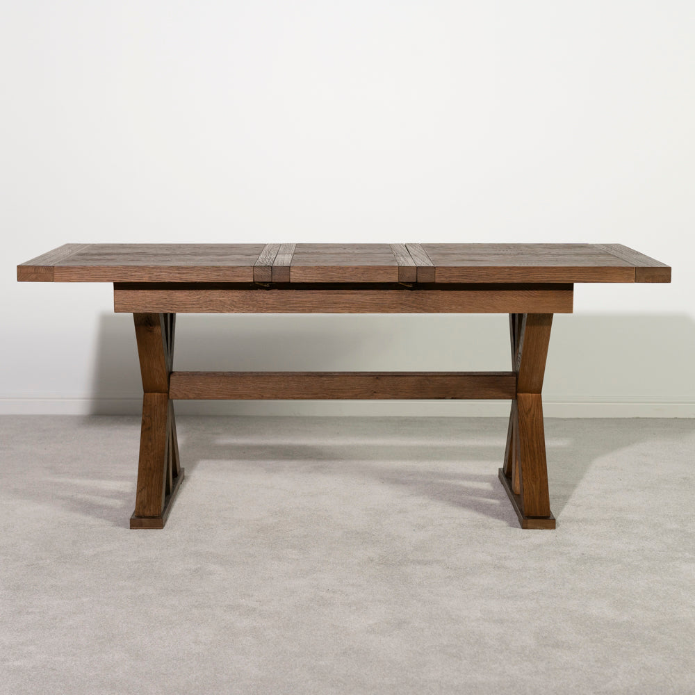 Quebec Oak Extending Dining Table