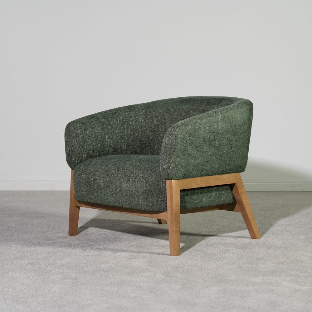 Palm Accent Chair — Green