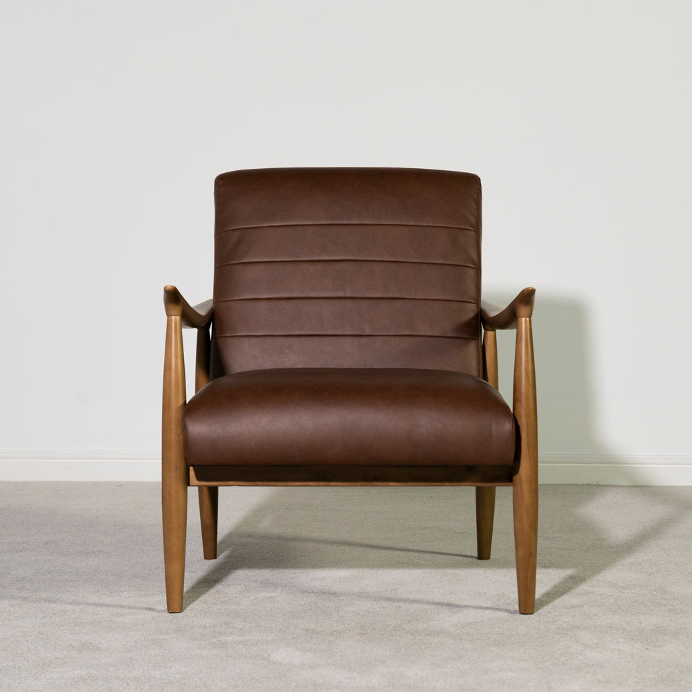 Spruce Accent Chair — Brown