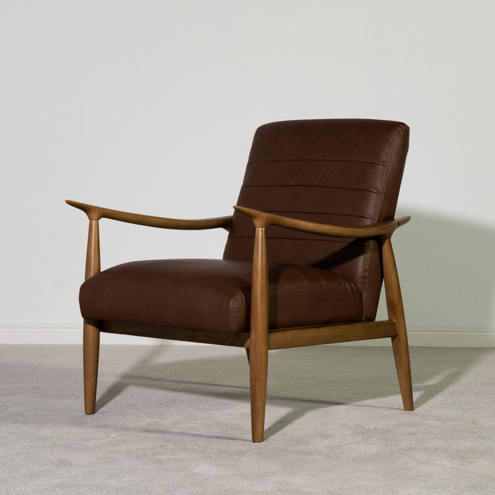 Spruce Accent Chair — Brown