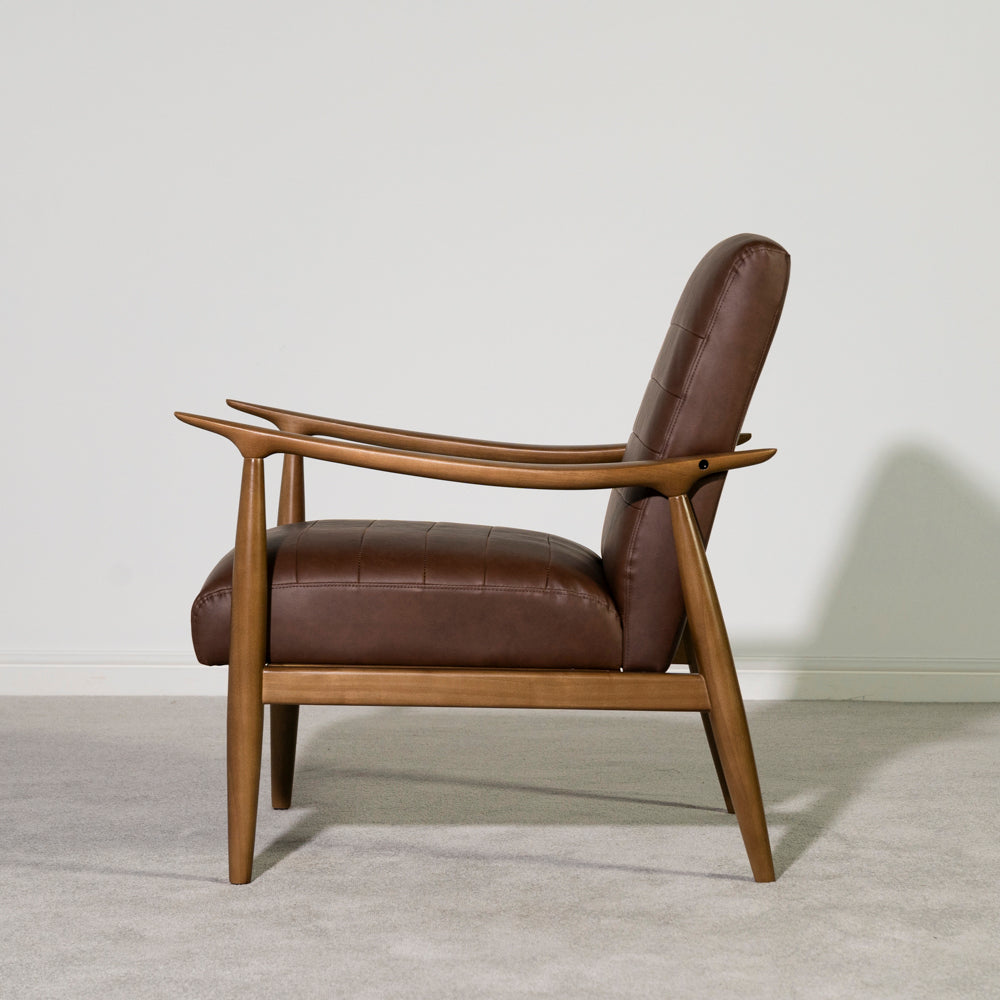 Spruce Accent Chair — Brown