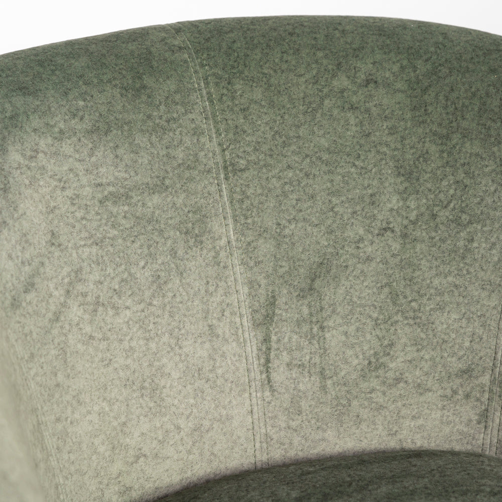 Melissa White Swivel Armchair