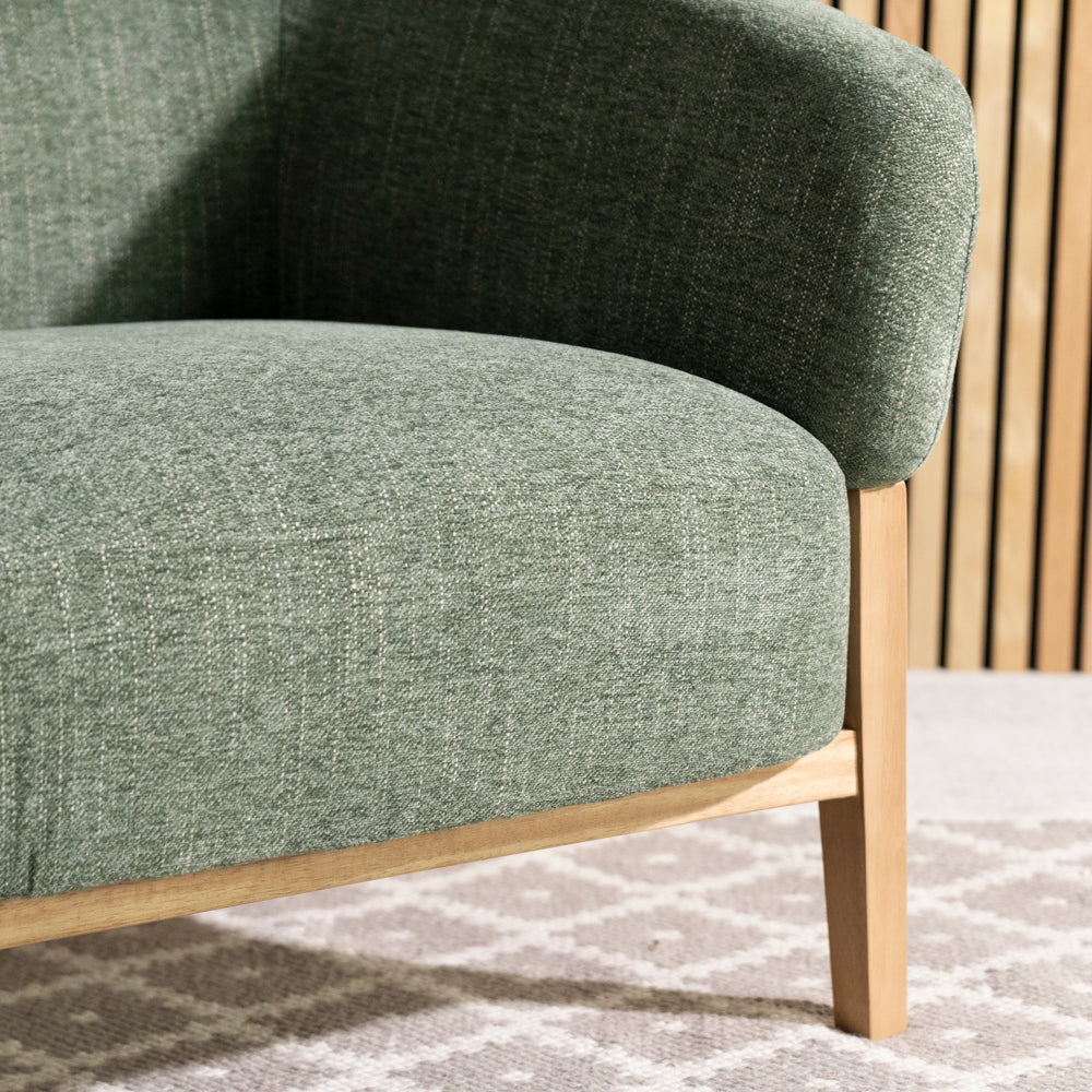 Palm Accent Chair — Green