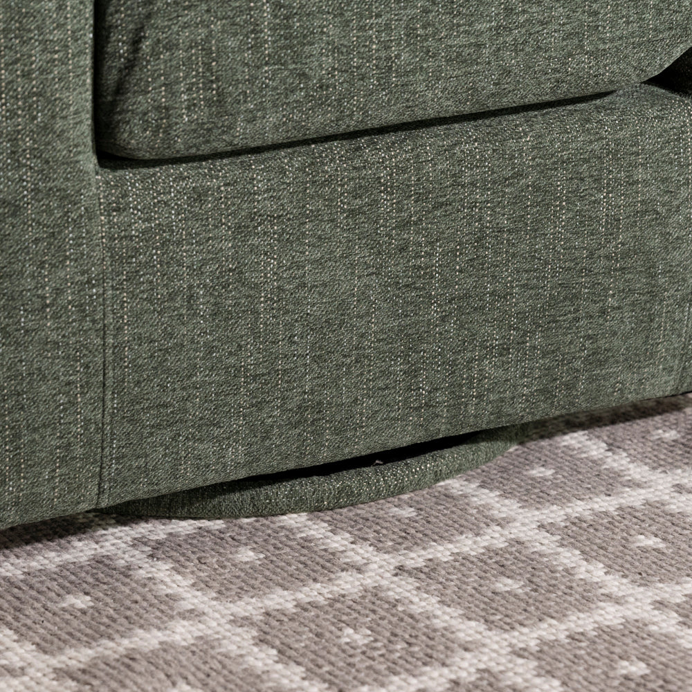 Dahlia Swivel Chair — Green