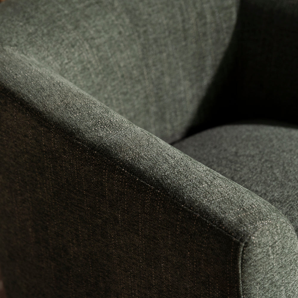 Dahlia Swivel Chair — Green